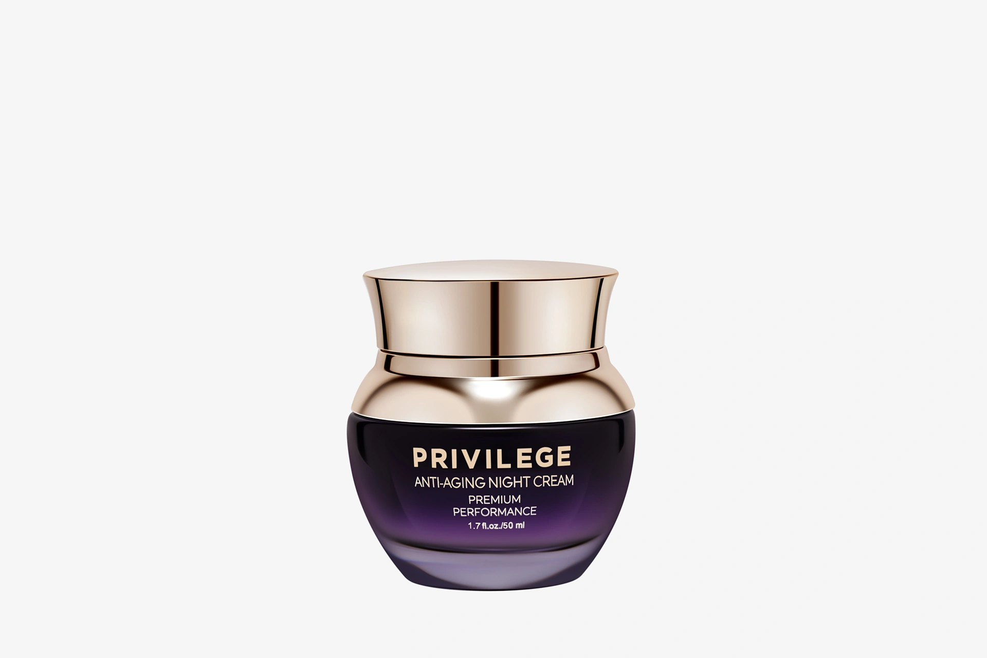 Privilege Crema para la cara y el cuello de noche anti edad con extracto de café