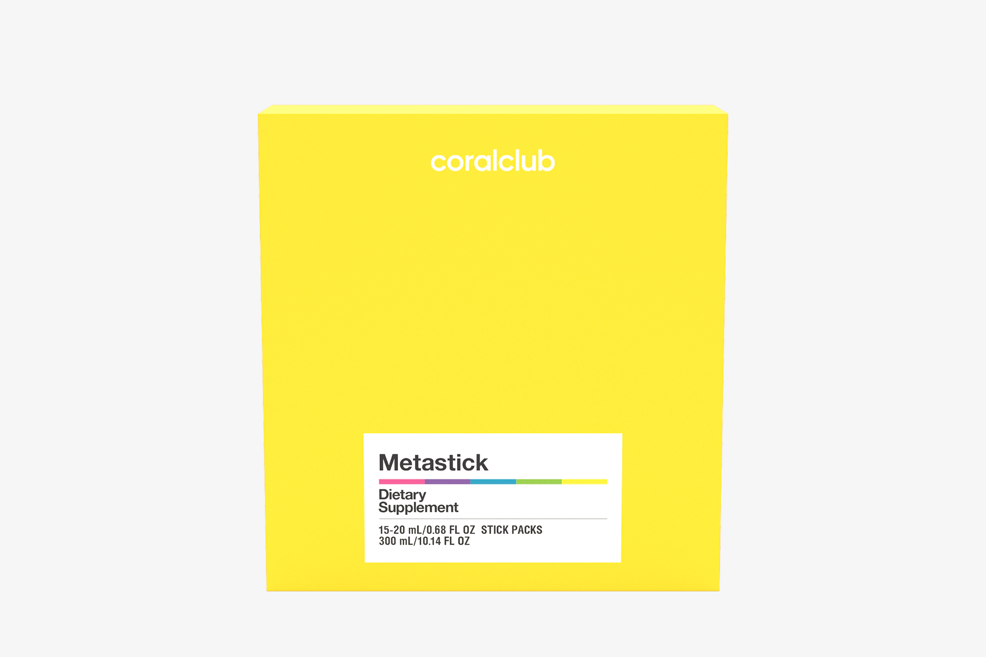 Metastick – complemento alimenticio. Volumen: 300 ml (15 sobres x 20 ml)