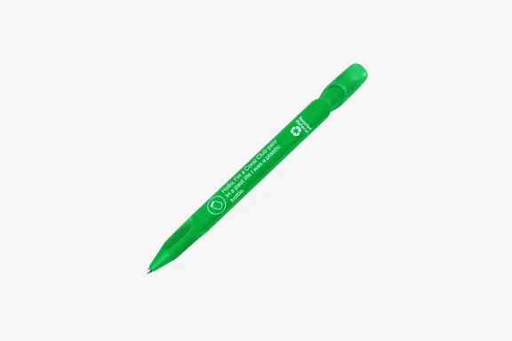 Bolígrafo de plástico reciclado